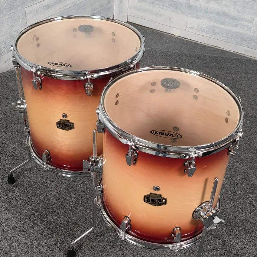 Used Ludwig Element 8pc Drum Set Sunburst - Good - Drum Center Of Portsmouth