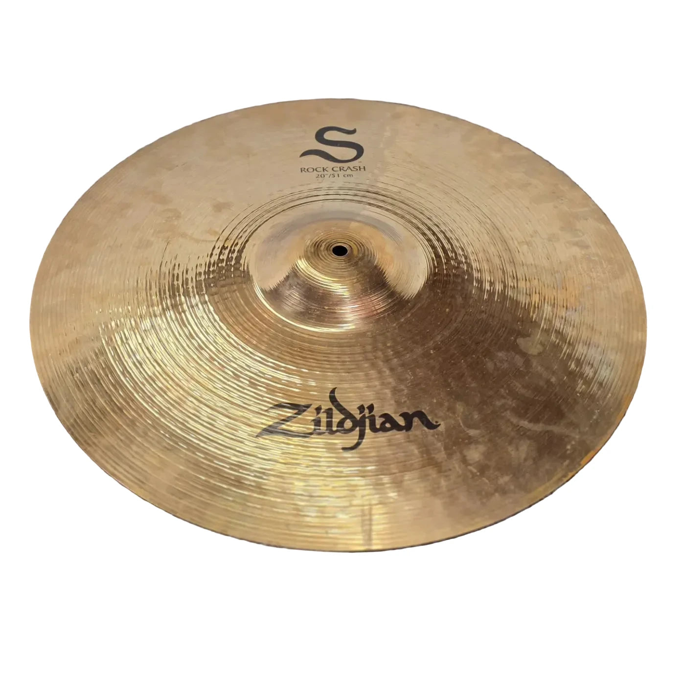 Used Zildjian S Rock Crash Cymbal 20" - Good - Drum Center Of Portsmouth