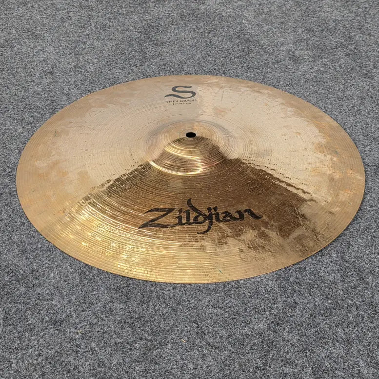 Used Zildjian S Thin Crash Cymbal 18" - Poor - Drum Center Of Portsmouth