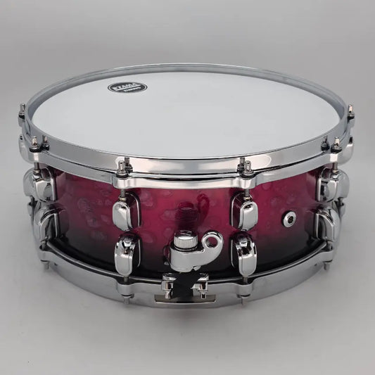 Used Tama Starclassic Walnut/Birch Snare Drum 14x5.5 Raspberry Fade - Very Good - Drum Center Of Portsmouth