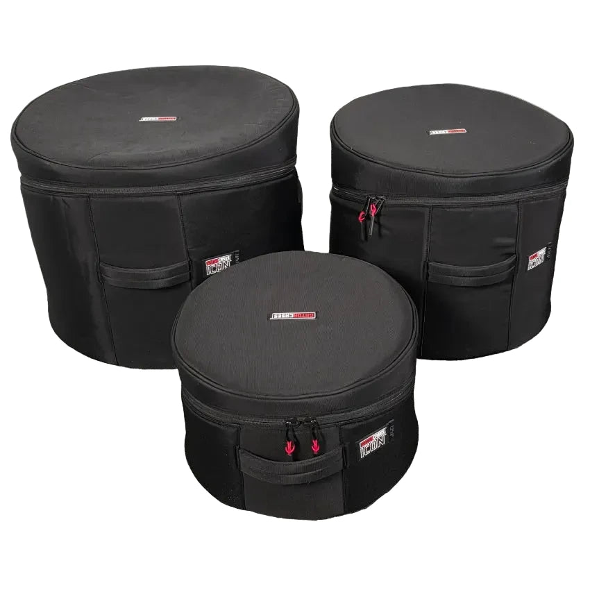 Used Gator Icon 3pc Jazz Bag Set - Very Good - Drum Center Of Portsmouth