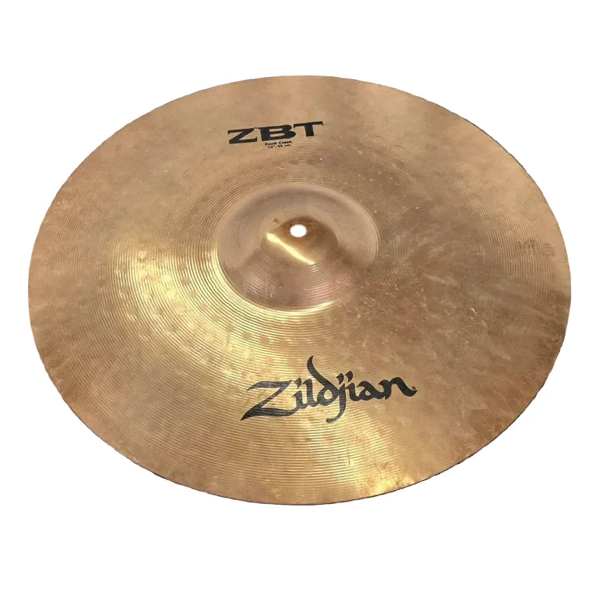 Used Zildjian ZBT Rock Crash Cymbal 18" - Fair - Drum Center Of Portsmouth