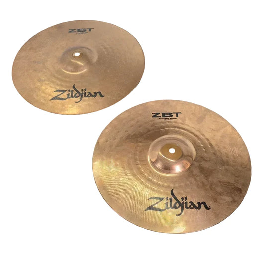 Used Zildjian ZBT Hi Hat Cymbals 14" - Fair - Drum Center Of Portsmouth