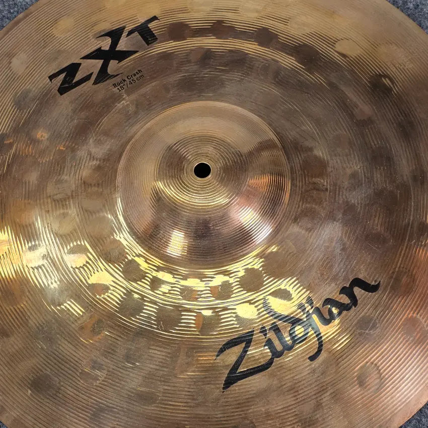 Used Zildjian ZXT Rock Crash Cymbal 18" - Fair - Drum Center Of Portsmouth
