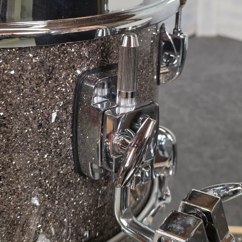 Used Gretsch Brooklyn 3pc Drum Set Pewter Sparkle - Very Good - Drum Center Of Portsmouth