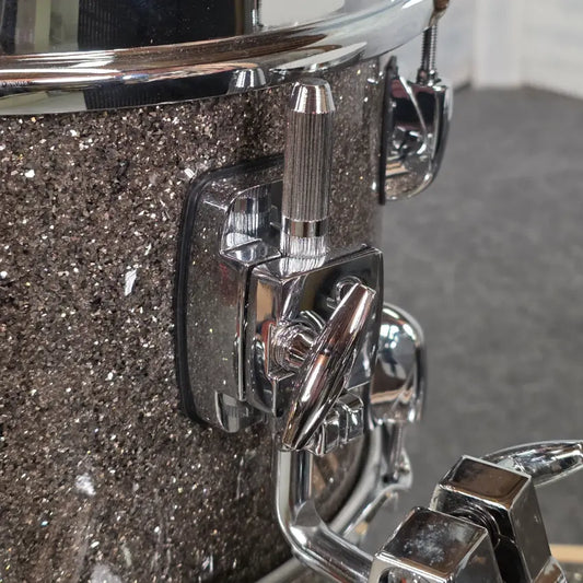 Used Gretsch Brooklyn 3pc Drum Set Pewter Sparkle - Very Good - Drum Center Of Portsmouth