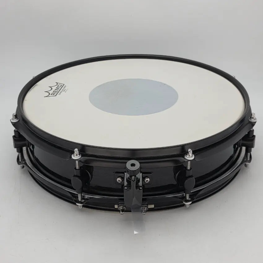 Used Mapex MPX Maple/Poplar Piccolo Snare Drum 14x3.5 Midnight Black - Very Good - Drum Center Of Portsmouth