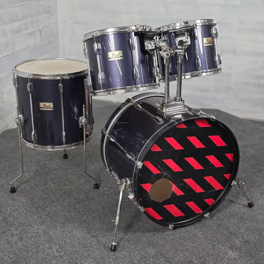 Used Pearl Export Pro Series 4pc Drum Set - Poor - Drum Center Of Portsmouth