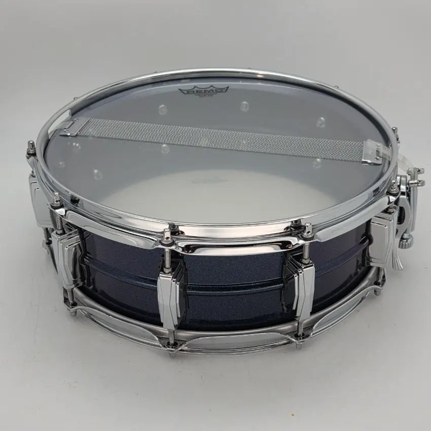 Used Ludwig Anniversary Supraphonic Snare Drum Purple Sparkle 14x6.5 - Very Good - Drum Center Of Portsmouth