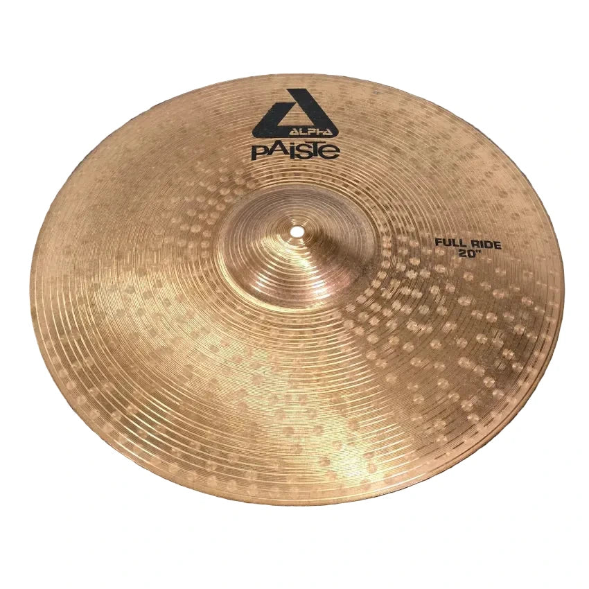 Used Paiste Alpha Full Ride Cymbal 20" - Fair - Drum Center Of Portsmouth