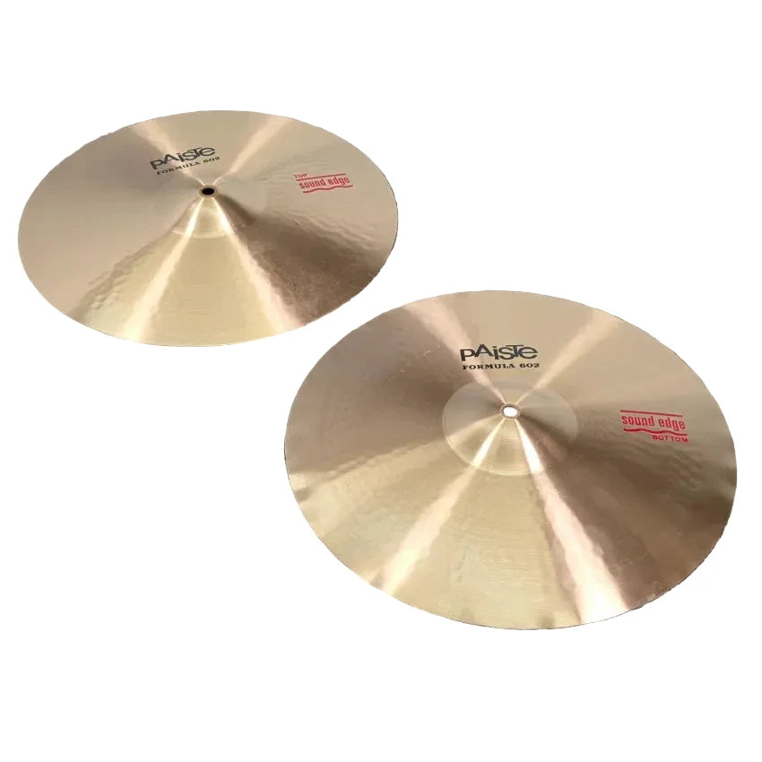 Used Paiste Formula 602 Sound Edge Hi Hats 15" - Very Good - Drum Center Of Portsmouth