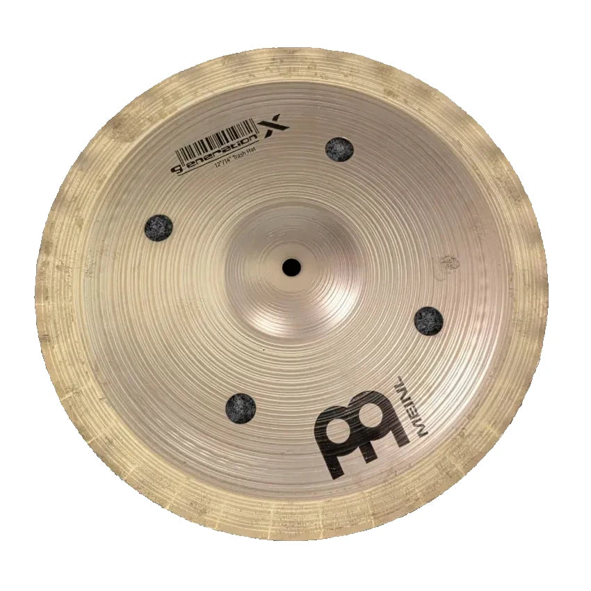 Used Meinl Generation X Trash Hats 12"/14" - Good - Drum Center Of Portsmouth