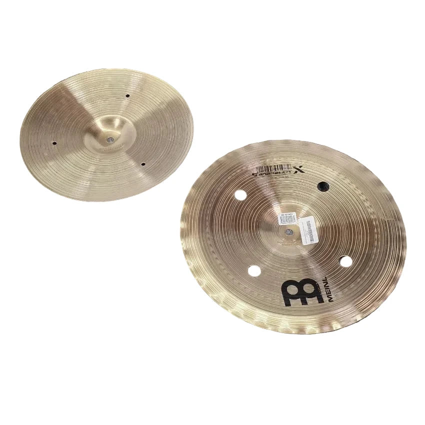 Used Meinl Generation X Trash Hats 12"/14" - Good - Drum Center Of Portsmouth
