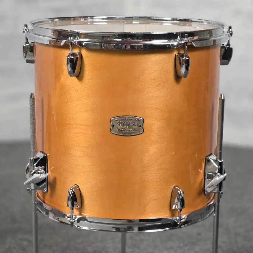 Used Yamaha Stage Custom 5pc Drum Set Natural Wood - Very Good - Drum Center Of Portsmouth