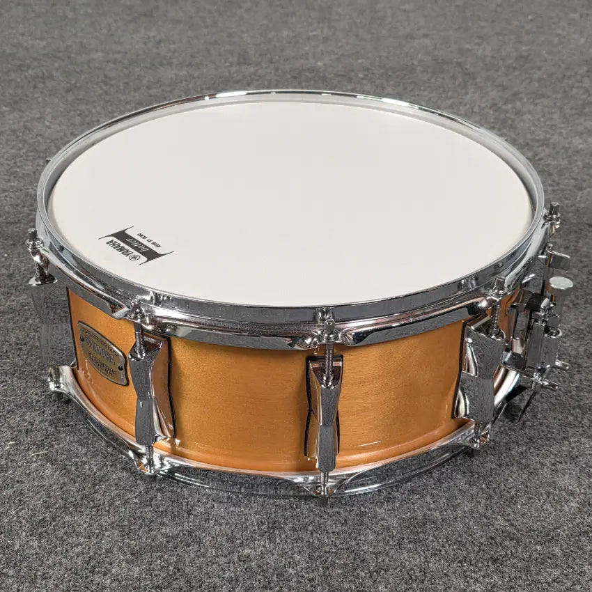 Used Yamaha Stage Custom 5pc Drum Set Natural Wood - Very Good - Drum Center Of Portsmouth