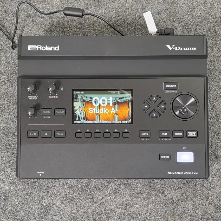 Used Roland V31 V-Drums Electronic Drum Module - Excellent - Drum Center Of Portsmouth