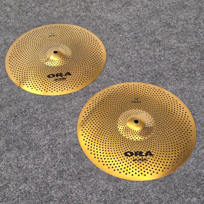Used Wuhan ORA Hi Hat Cymbals 14" - Very Good - Drum Center Of Portsmouth