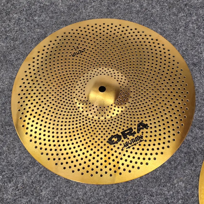 Used Wuhan ORA Hi Hat Cymbals 14" - Very Good - Drum Center Of Portsmouth