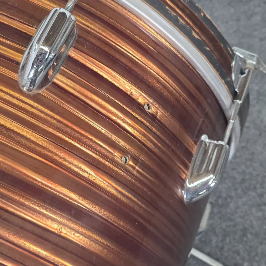 Used Vintage 4pc MIJ Stencil Drum Set Tiger Oyster - Good - Drum Center Of Portsmouth