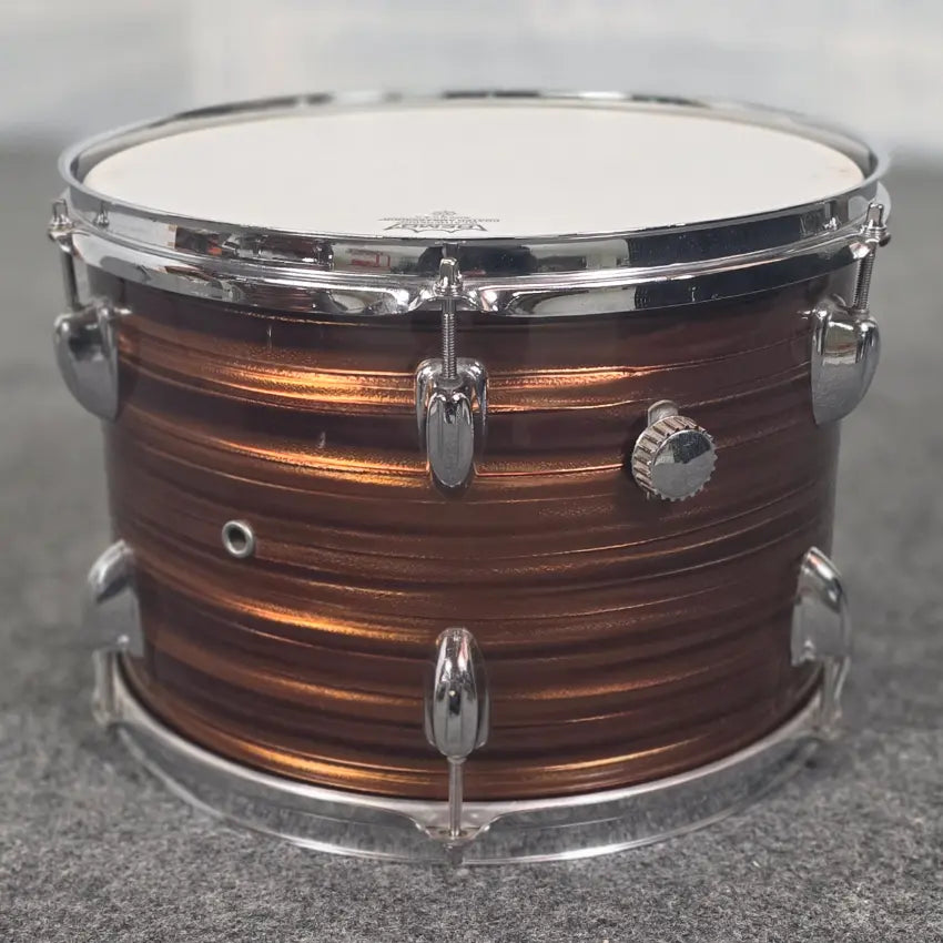 Used Vintage 4pc MIJ Stencil Drum Set Tiger Oyster - Good - Drum Center Of Portsmouth