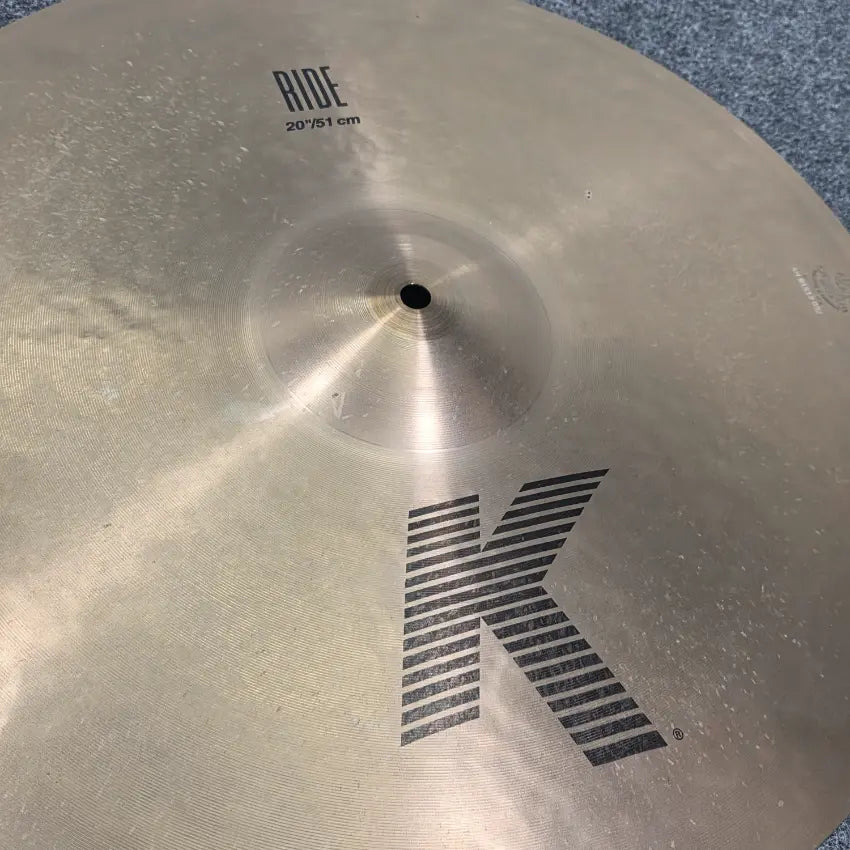 Used Zildjian K Ride Cymbal 20 - Good - Drum Center Of Portsmouth