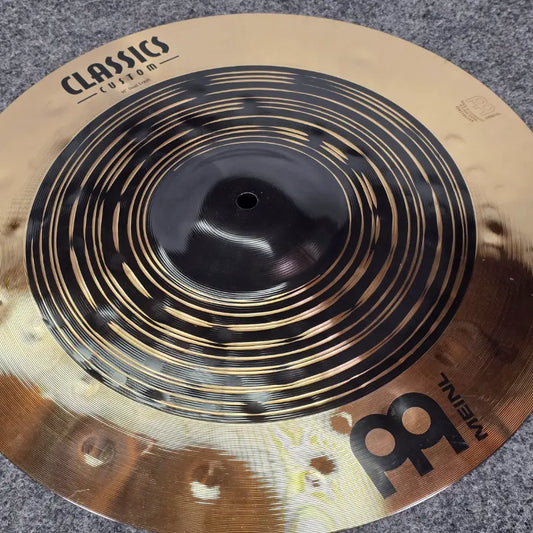 Used Meinl Classics Custom Dual Crash Cymbal 16 - Very Good - Drum Center Of Portsmouth