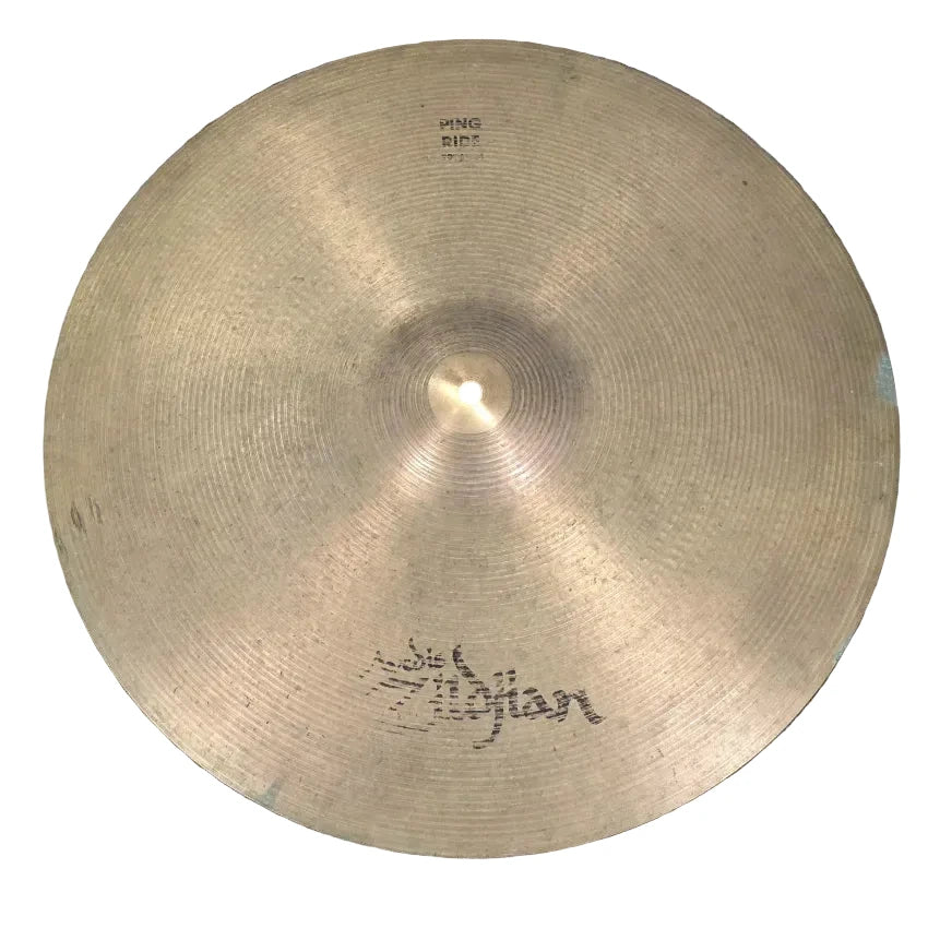 Used Zildjian A Ping Ride Cymbal 20 - Fair - Drum Center Of Portsmouth