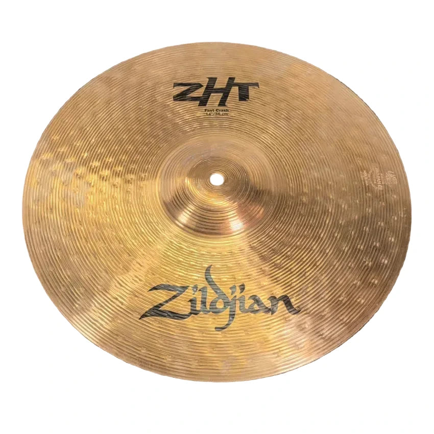 Used Zildjian ZHT Fast Crash Cymbal 14" - Fair - Drum Center Of Portsmouth