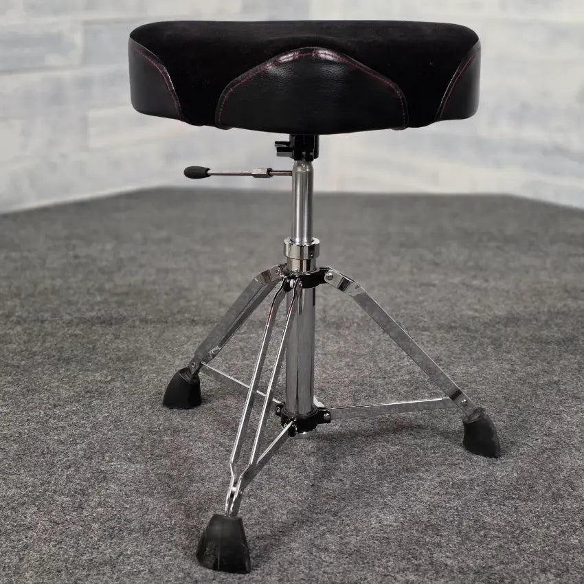 Used Gibraltar Moto Hydraulic Drum Throne - Very Good - Drum Center Of Portsmouth