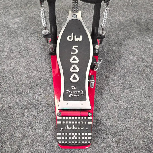 Used DW 5000 Lefty Double Bass Drum Pedal - Very Good - Drum Center Of Portsmouth