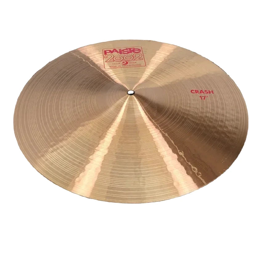 Used Paiste 2002 Crash Cymbal 17 - Very Good - Drum Center Of Portsmouth