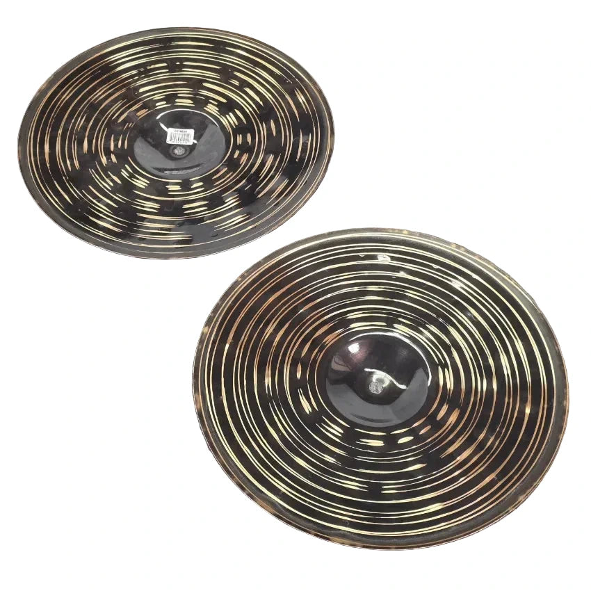 Used Meinl Classics Custom Dark Hi Hat Cymbals 14 - Good - Drum Center Of Portsmouth