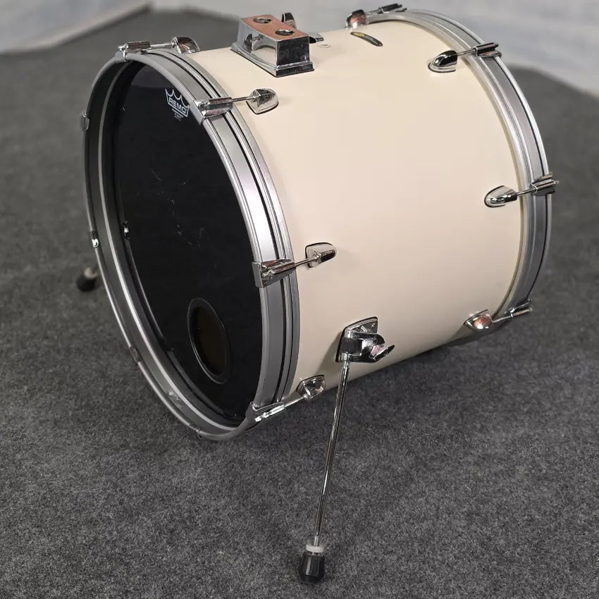Used Sound Percussion Bass Drum 20x16 White - Good - Drum Center Of Portsmouth