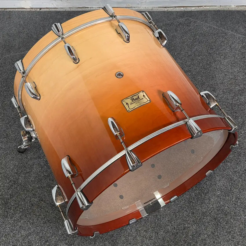 Used Pearl Masters Custom MRX 4pc Drum Set Sunrise Fade - Good - Drum Center Of Portsmouth