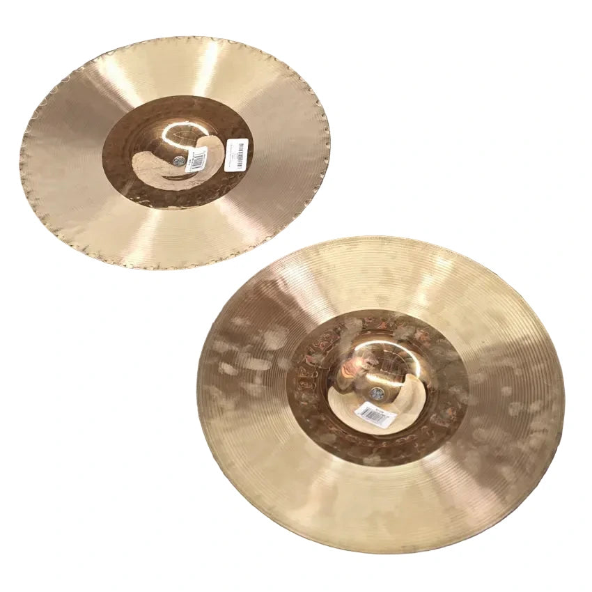 Used Zildjian K Custom Hybrid Hi Hat Cymbals 14 - Very Good - Drum Center Of Portsmouth