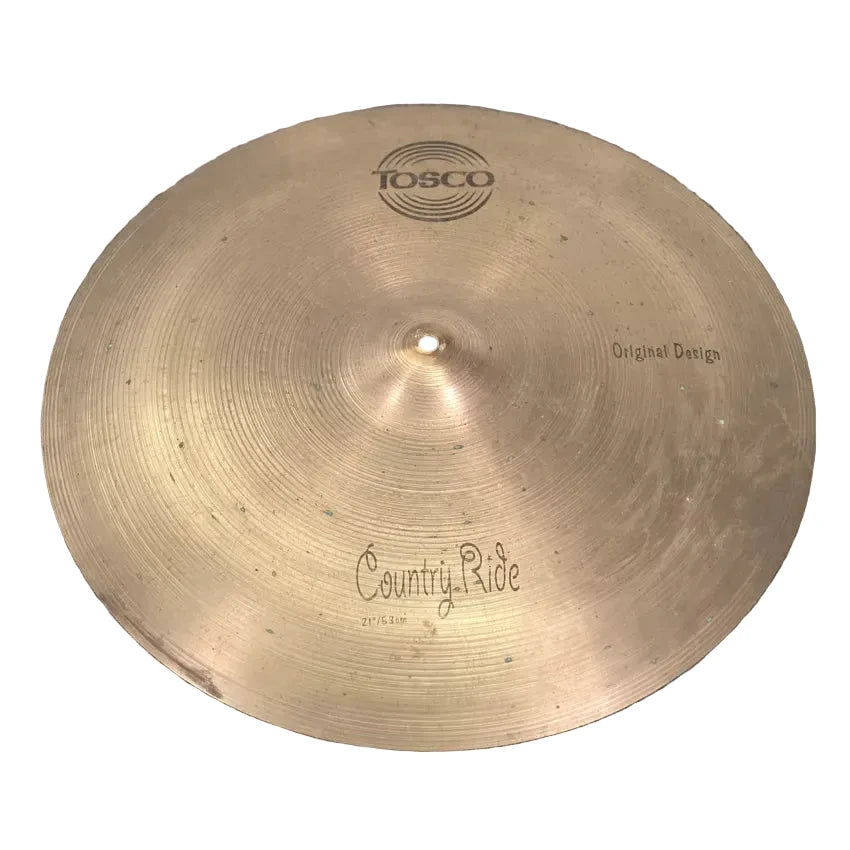 Used Tosco Country Ride Cymbal 21 - Good - Drum Center Of Portsmouth