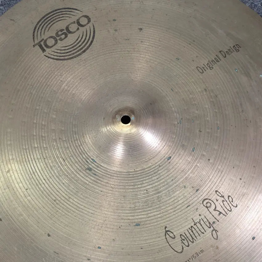 Used Tosco Country Ride Cymbal 21 - Good - Drum Center Of Portsmouth