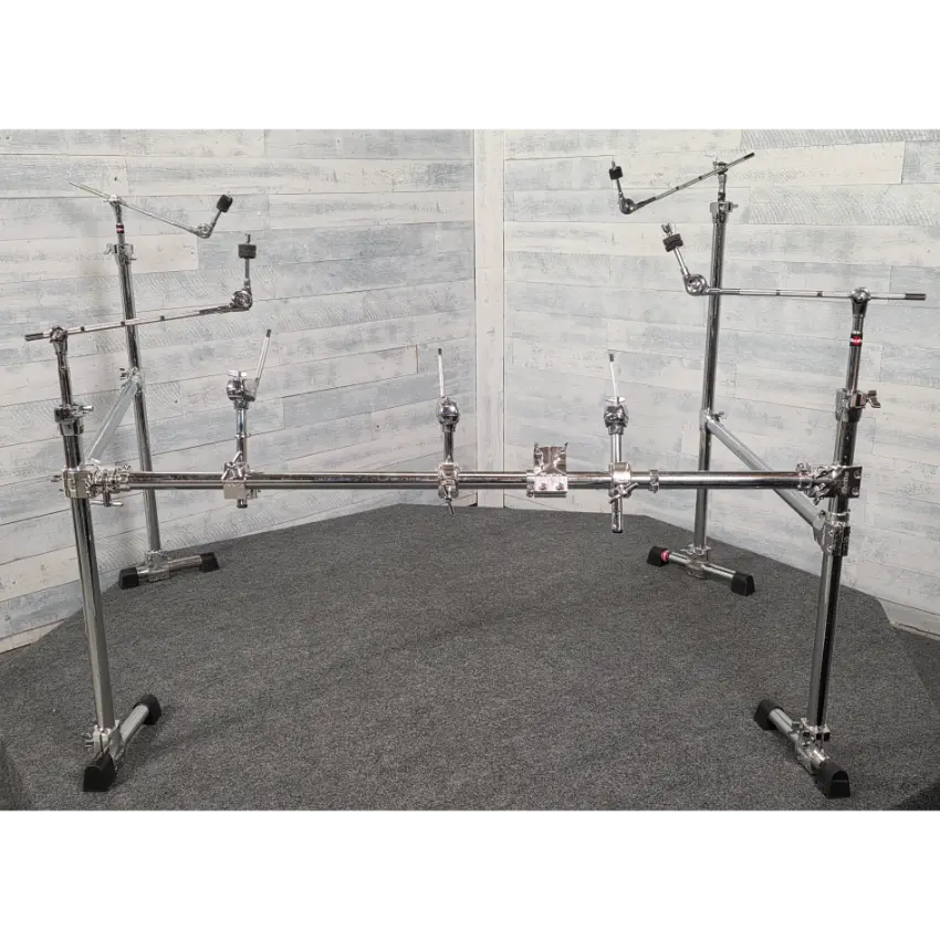 Used Gibraltar 3 Sided Rack Chrome - Good - Drum Center Of Portsmouth