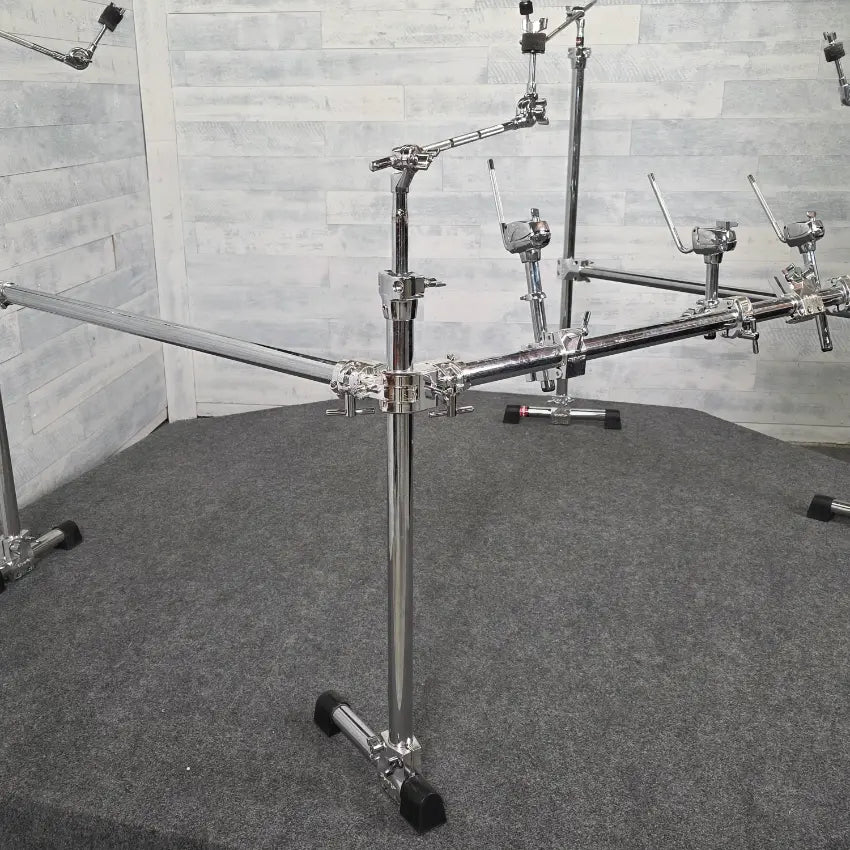Used Gibraltar 3 Sided Rack Chrome - Good - Drum Center Of Portsmouth