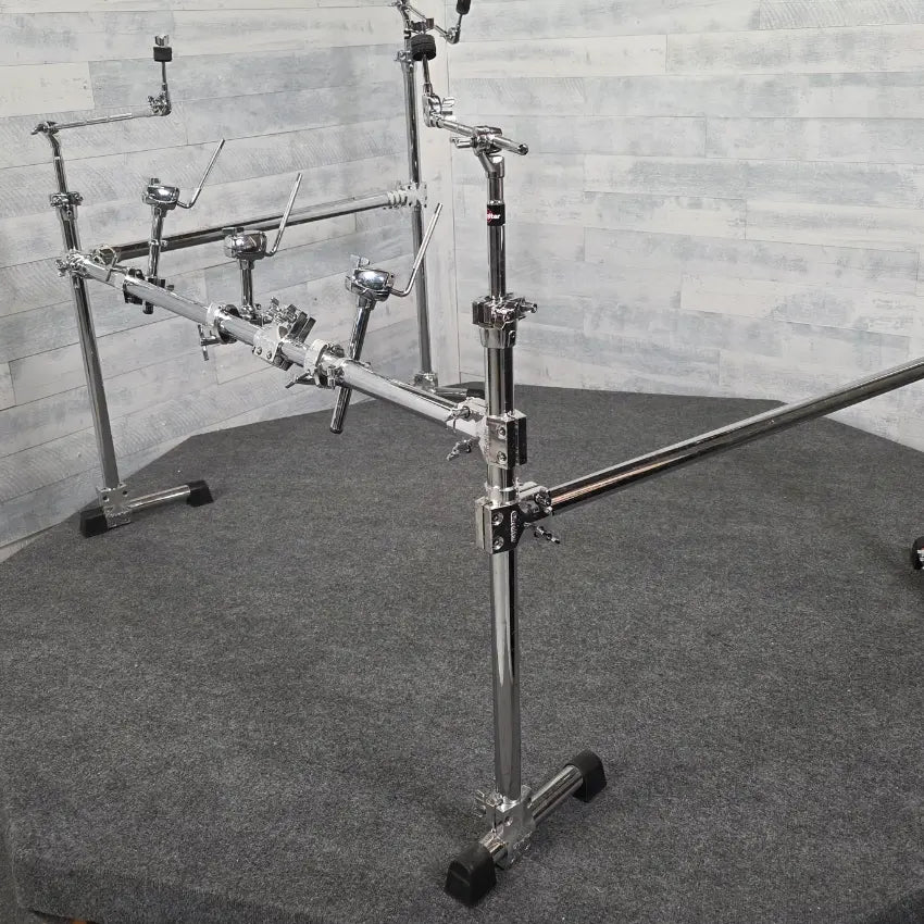 Used Gibraltar 3 Sided Rack Chrome - Good - Drum Center Of Portsmouth