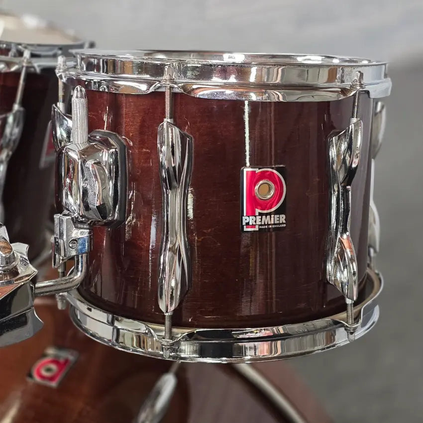 Used Premier 5pc Drum Set Walnut Gloss - Good - Drum Center Of Portsmouth