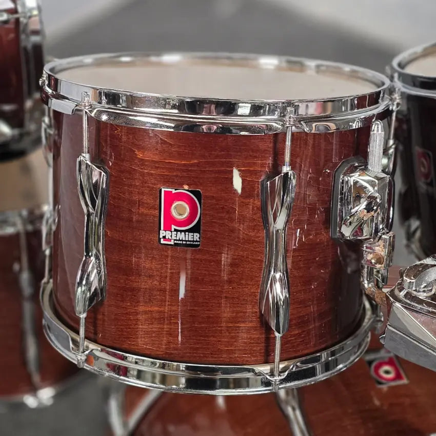 Used Premier 5pc Drum Set Walnut Gloss - Good - Drum Center Of Portsmouth