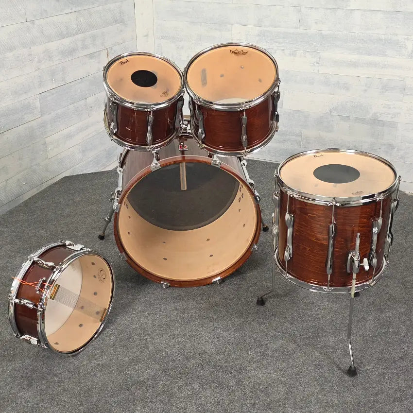 Used Premier 5pc Drum Set Walnut Gloss - Good - Drum Center Of Portsmouth