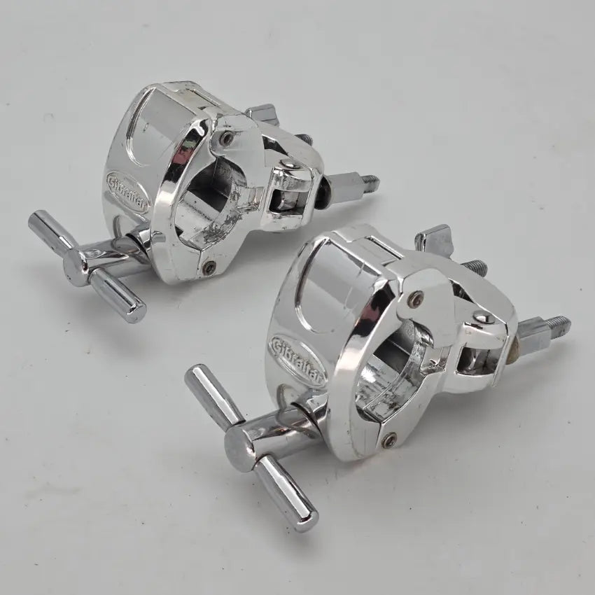 Used Gibraltar SC-GCRMC Chrome Multi Clamps 2-Pack - Good - Drum Center Of Portsmouth