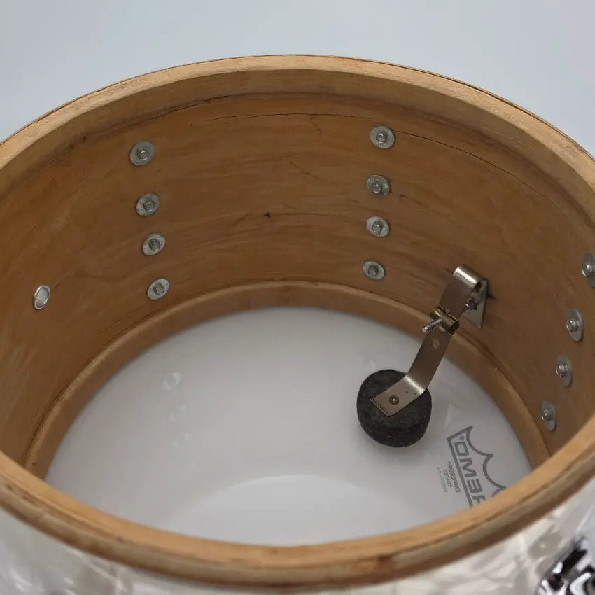 Used Vintage 70s Slingerland Rack Tom White Marine Pearl 12x8 - Good - Drum Center Of Portsmouth