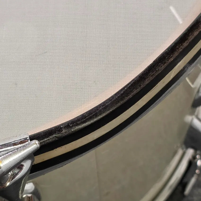 Used Vintage 60s Slingerland Bass Drum White Marine Pearl 20x14 - Good - Drum Center Of Portsmouth