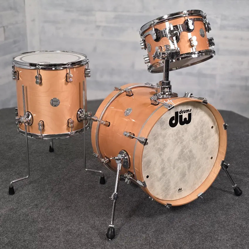 Used PDP Concept Maple 3pc Bop Drum Set Natural - Very Good - Drum Center Of Portsmouth