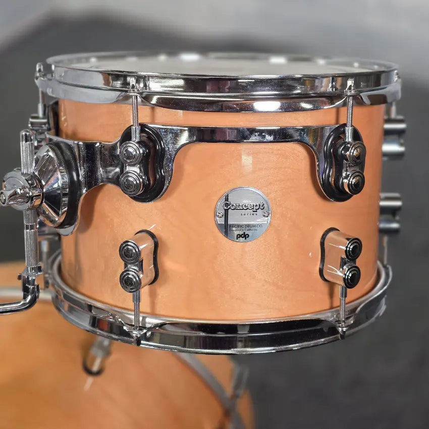 Used PDP Concept Maple 3pc Bop Drum Set Natural - Very Good - Drum Center Of Portsmouth