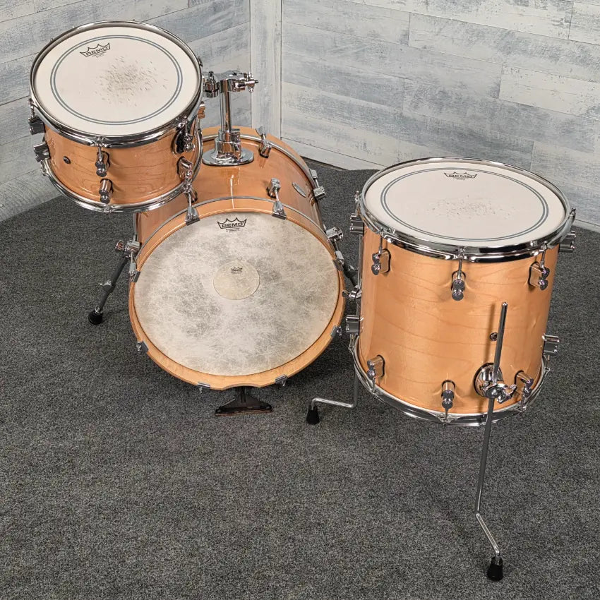 Used PDP Concept Maple 3pc Bop Drum Set Natural - Very Good - Drum Center Of Portsmouth