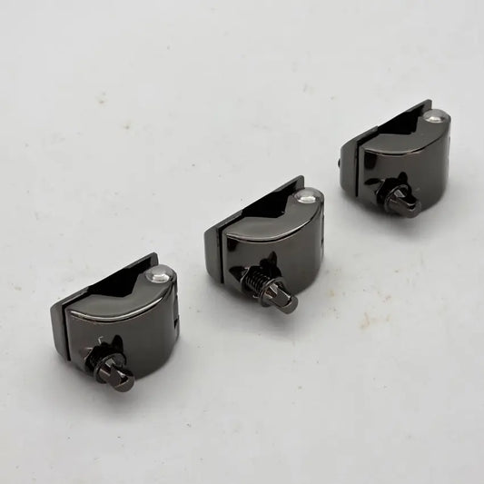 Used DW 1/2" Memory Lock for New 2012 Style TB12, Black Nickel (Set of 3) - Good - Good - Drum Center Of Portsmouth